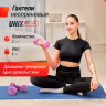 Гантель UNIX FIT неопреновая 4 кг Violet, 2 шт. DBNEO4VTx2