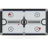Игровой стол UNIX LINE АЭРОХОККЕЙ (226х125 cм) Black&White GTH226X125EBKWT